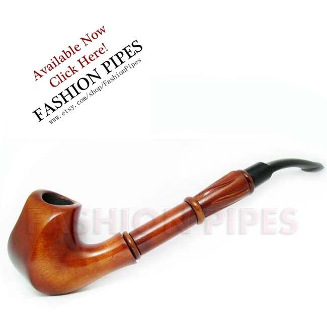 Amazing Smoking Pipe Tobacco Pipe Wooden by FashionPipes on Etsy