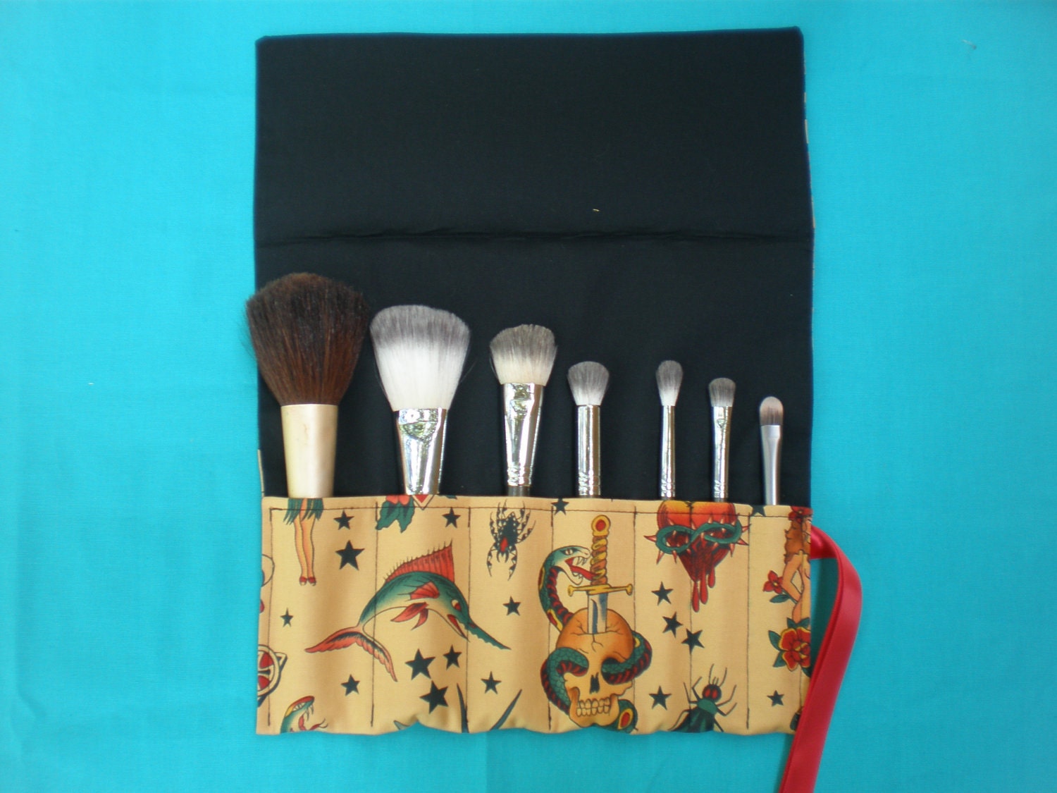Tattoo Make up brush roll