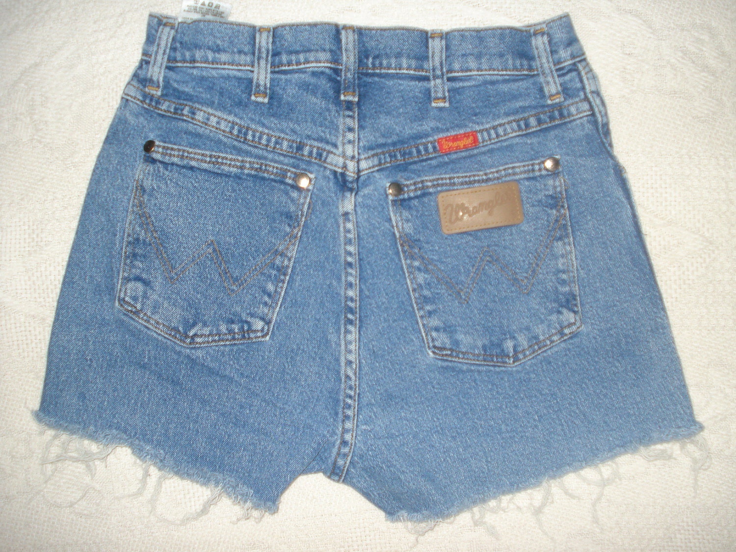 Vintage Wrangler Jeans Shorts Sexy Booty Shorts Hot Pants Size