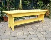 Wooden Bench 5-Foot - TV Stand