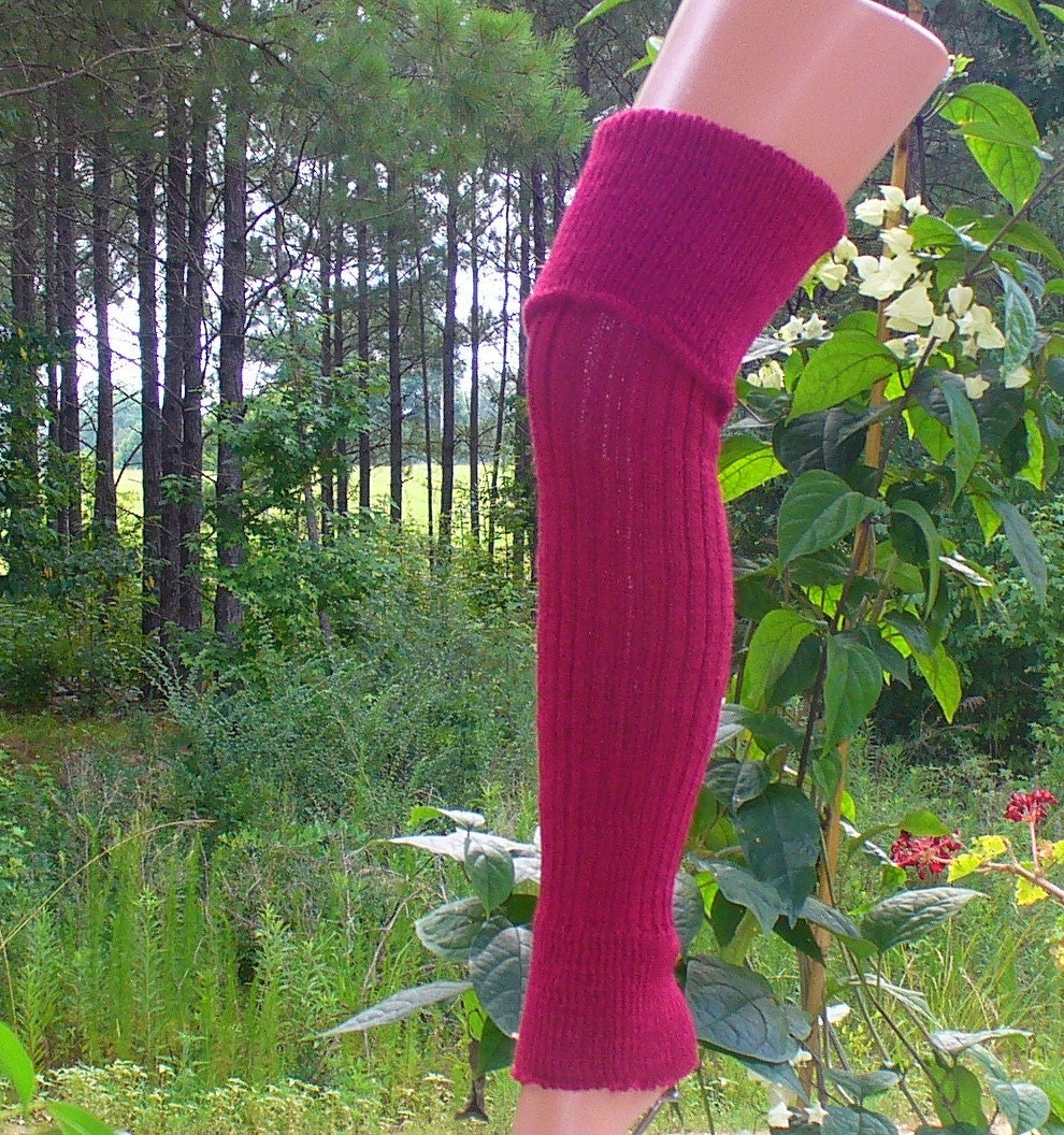 Wool Leg Warmer 21" Ballet Dance