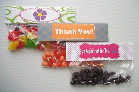 Treat Bag Toppers - Favor Bag Toppers Printable, Fully Personalized and Customized Il_570xn