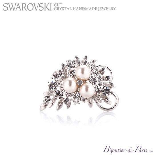 Swarovski Immortal Flower Brooch