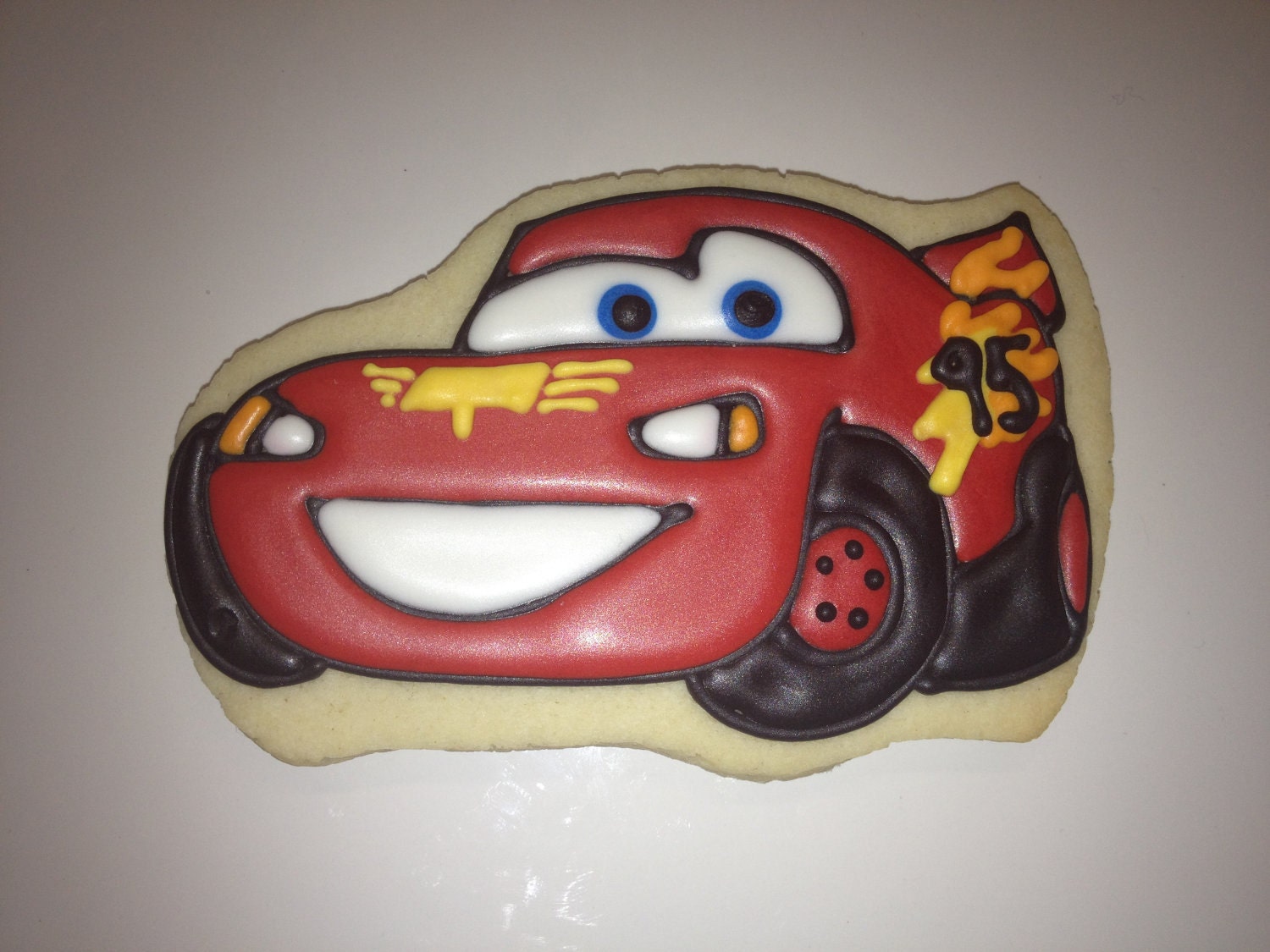 Cars Cookies - Lightning McQueen