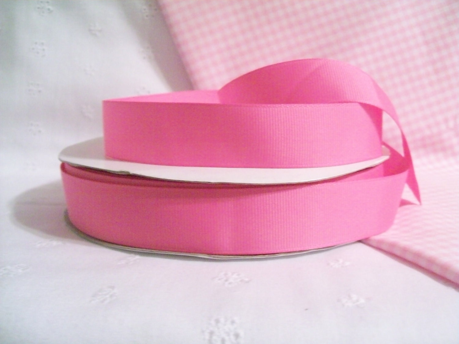 2 YDS Grosgrain Ribbon 7/8" Hot Pink