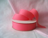 7/8" Grosgrain Ribbon Solid Watermelon