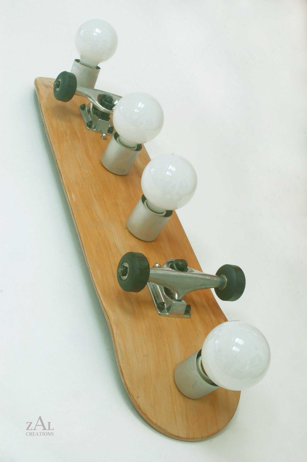 Skateboard Bathroom Vanity Lighting Fixture. Wall lamp. 31"