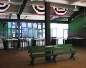 Take me out to the ballgame,  Rickwood Baseball Park, 5X7 fine art print