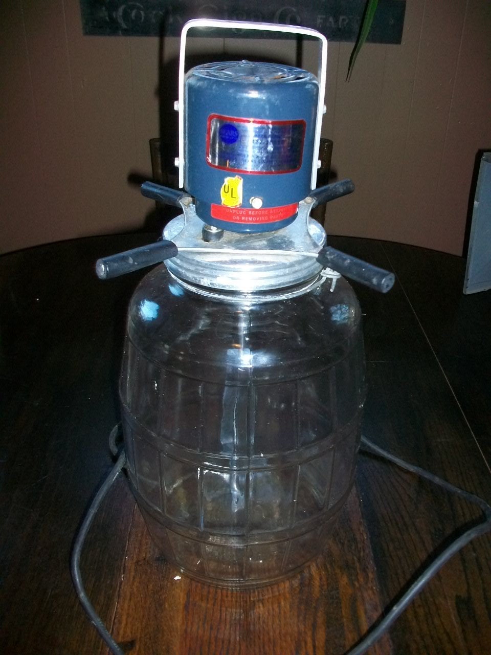 Vintage Electric Butter Churn Sears 3 4 by RedRiverAntiques