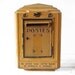 ORIGINAL French La POSTE Cast iron MAILBOX Mid century Model Loft deco