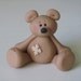 Polymer Clay Bear Figurine