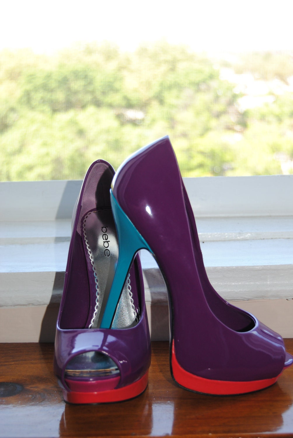 Bebe Purple Shoes