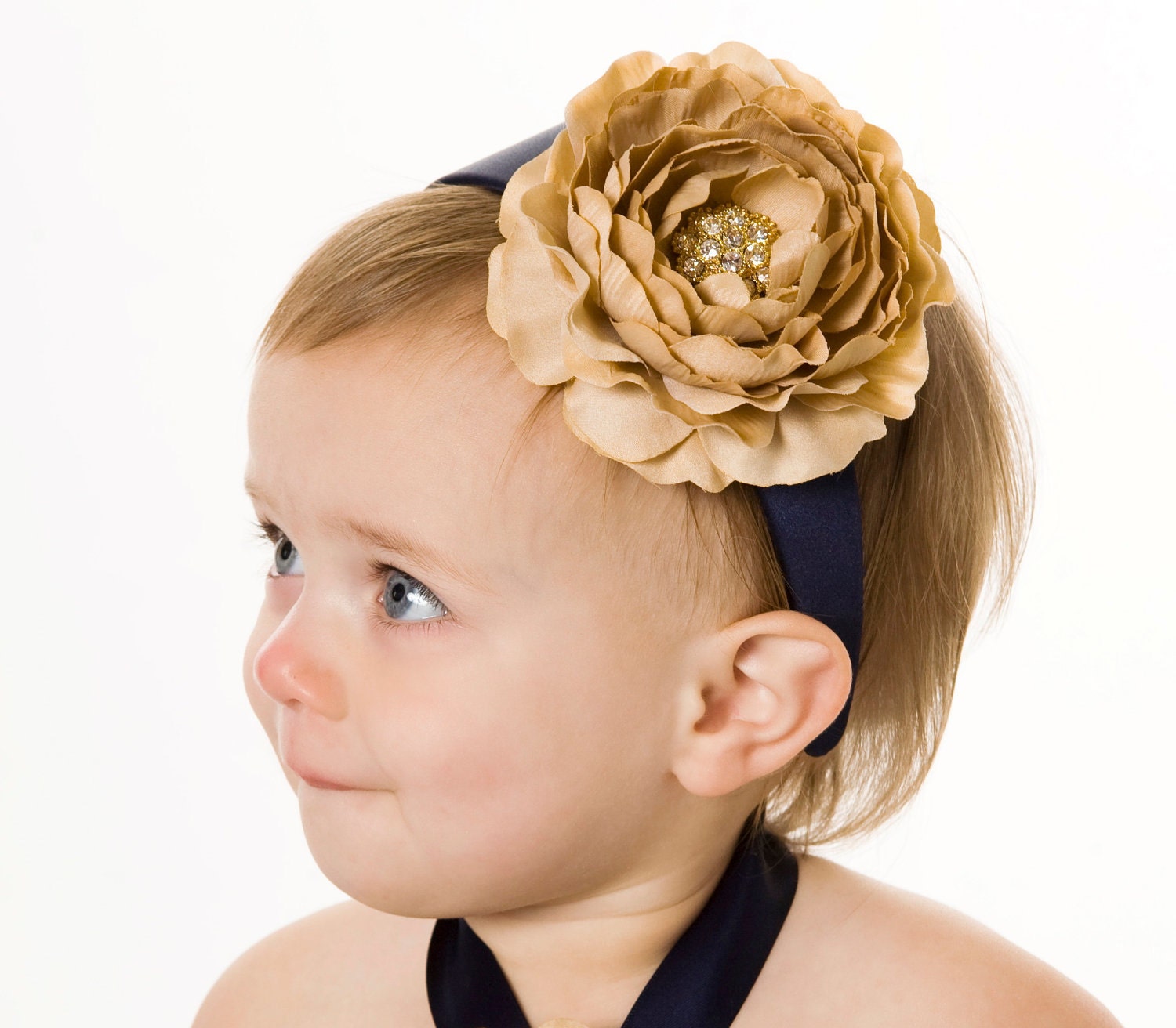 Sassy Sapphire Headband: Fits toddler to adult Il_570xn