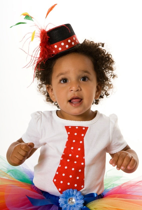 Cutie Patootie Clown Tie T-Shirt - Halloween or Birthday Costume - Toddler & Youth Girl Il_570xn