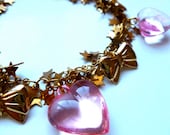 Sailor Moon Inspired Charm Heart Mini Star Adjustable Bracelet