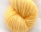 Fingering Weight, "Mac 'n Cheese" Merino Wool Superwash Yarn, 4 oz, machine washable yarn