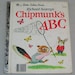 Reserved Annebeauchard  CHIPMUNK'S ABC, Vintage Little Golden Book by Roberta Miller with Illustrations by Richard Scarry