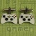 GAMER Xbox 360 Video Games Controller Cufflinks XBOX360