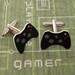 GAMER Black Xbox 360 Elite Video Games Controller Cufflinks XBOX360