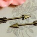 10 Pieces of 30mm "The Hunger Games Arrow"  Feather Arrow Charm Pendant (.CM)