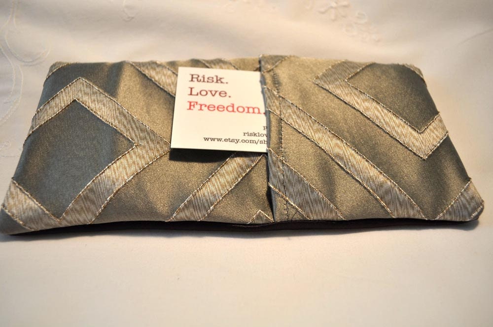 Silver stripe, Purple silk, Eye Pillow, washable cover, great for relaxation, rejuvenation or yoga practice, Lavender, Clove or Peppermint