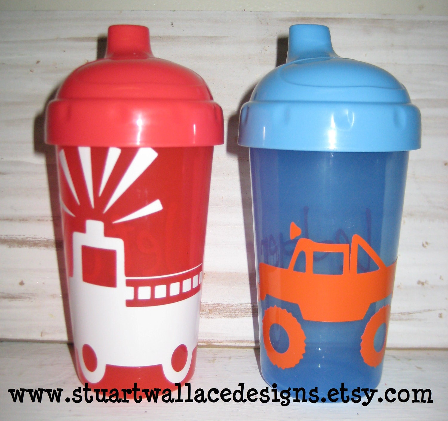 Personalized / Custom Toddler BPA free Sippy Cup - Spill Proof, Christmas Gift