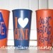 AUBURN GAME Day Cups --- Set of 2 ---