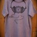 Men's Organic Tshirt, Size Medium, Screenprinted, Eco Friendly, Handmade