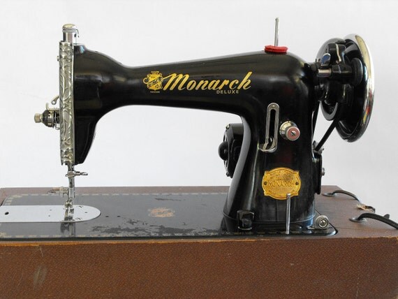 Reserved Vintage Sewing Machine Singer Clone by VreelandsVintage
