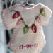 Personalized onesie ornament - Made to order