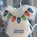 Personalized onesie ornament - Made to order