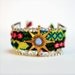 friendship cuff bracelet rhinestones Sunburst