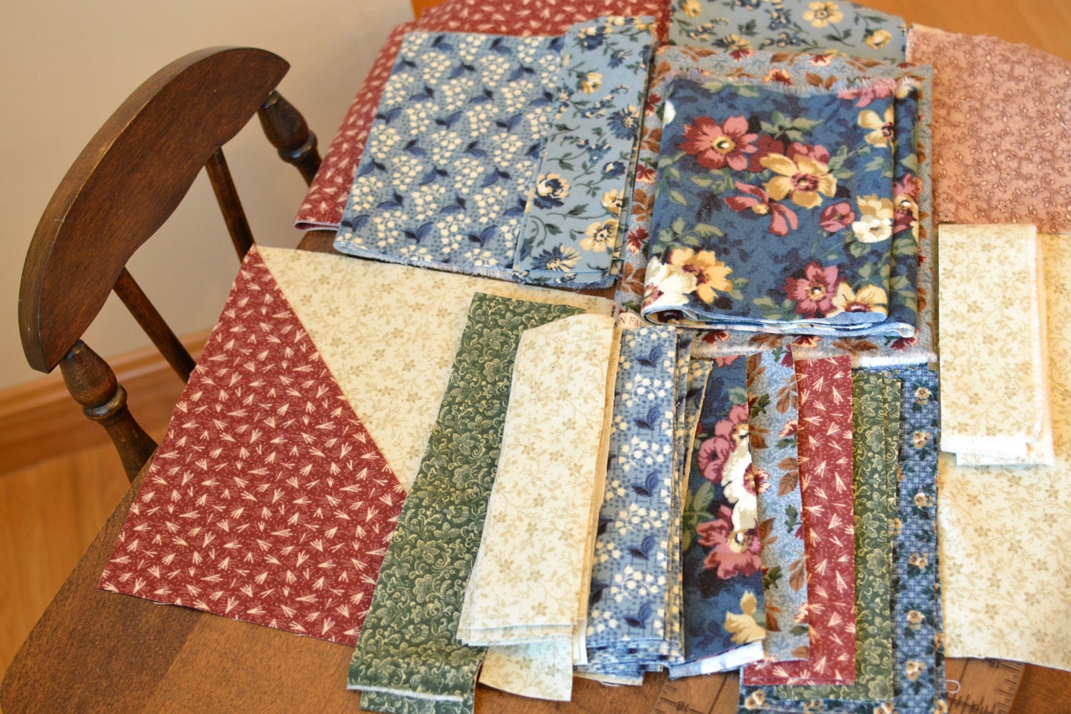 Thimbleberries Flannel Fabric Pieces and Strips