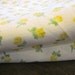 Decorator Fabric Yardage Small Yellow Floral Print