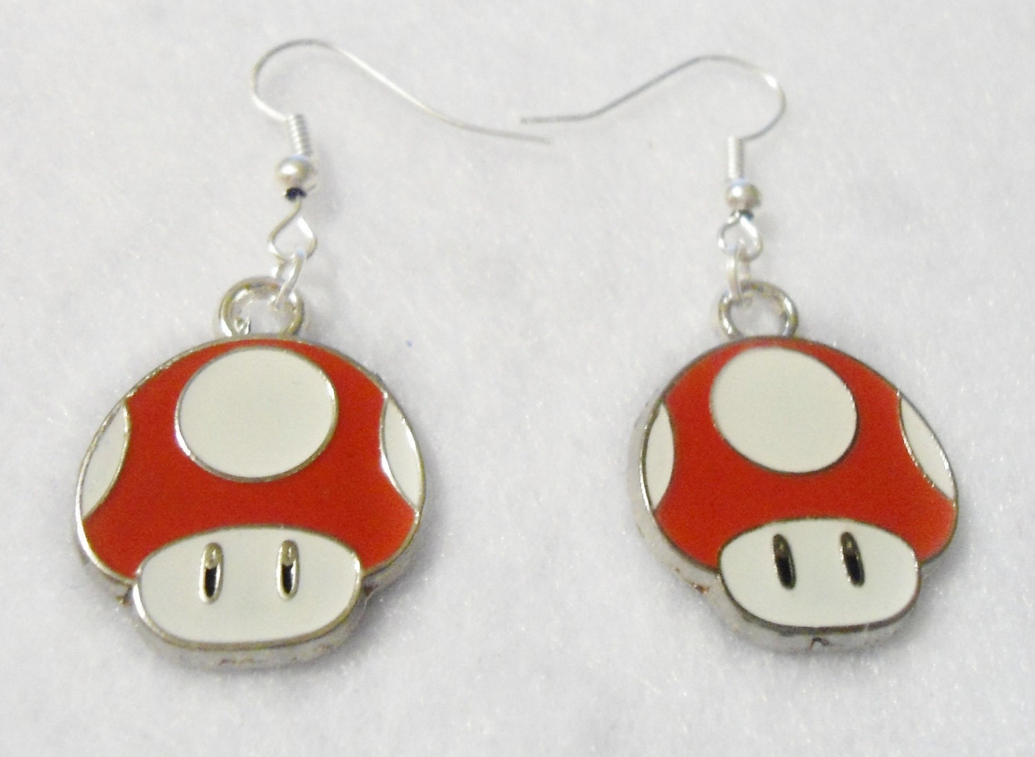 Mario Mushroom Earrings