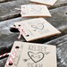 Mini Wedding Program // Pocket Sized // ECO Friendly // Bakers Twine
