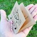 Mini Wedding Program // Pocket Sized // ECO Friendly // Bakers Twine