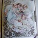 Victorian French Celluloid Picture Album with Image of Children, Angels