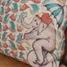 Cushion - Heidi LaLarge and the Flying Elephants - pillow - ORIGINAL PRINT