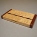 Wooden Business Card Case- Maple & Bubinga
