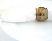 Metal napkin ring - set of 2
