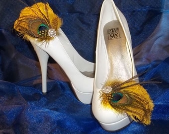 yellow wedding shoes on Etsy, a global handmade and vintage marketplace.