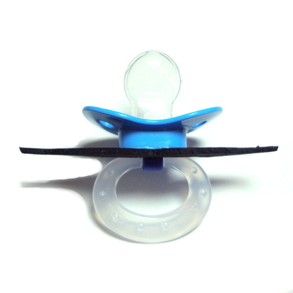 Black Mustache pacifier 6 to 18months