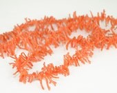 Branch Coral Necklace Vintage Salmon Hawaiian Salmon - ForgottenCotton Branch Coral Necklace Vintage Salmon Hawaiian Salmon - ForgottenCotton