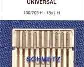 Machine Needles Assortment  Universal Schmetz  10/70 12/80 90/14