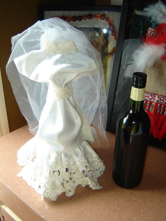 83 How To Make A Wedding Dress Bottle Cover Wedding How Bottle