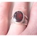 Architectural Fire - Sterling Silver (925) - Garnet