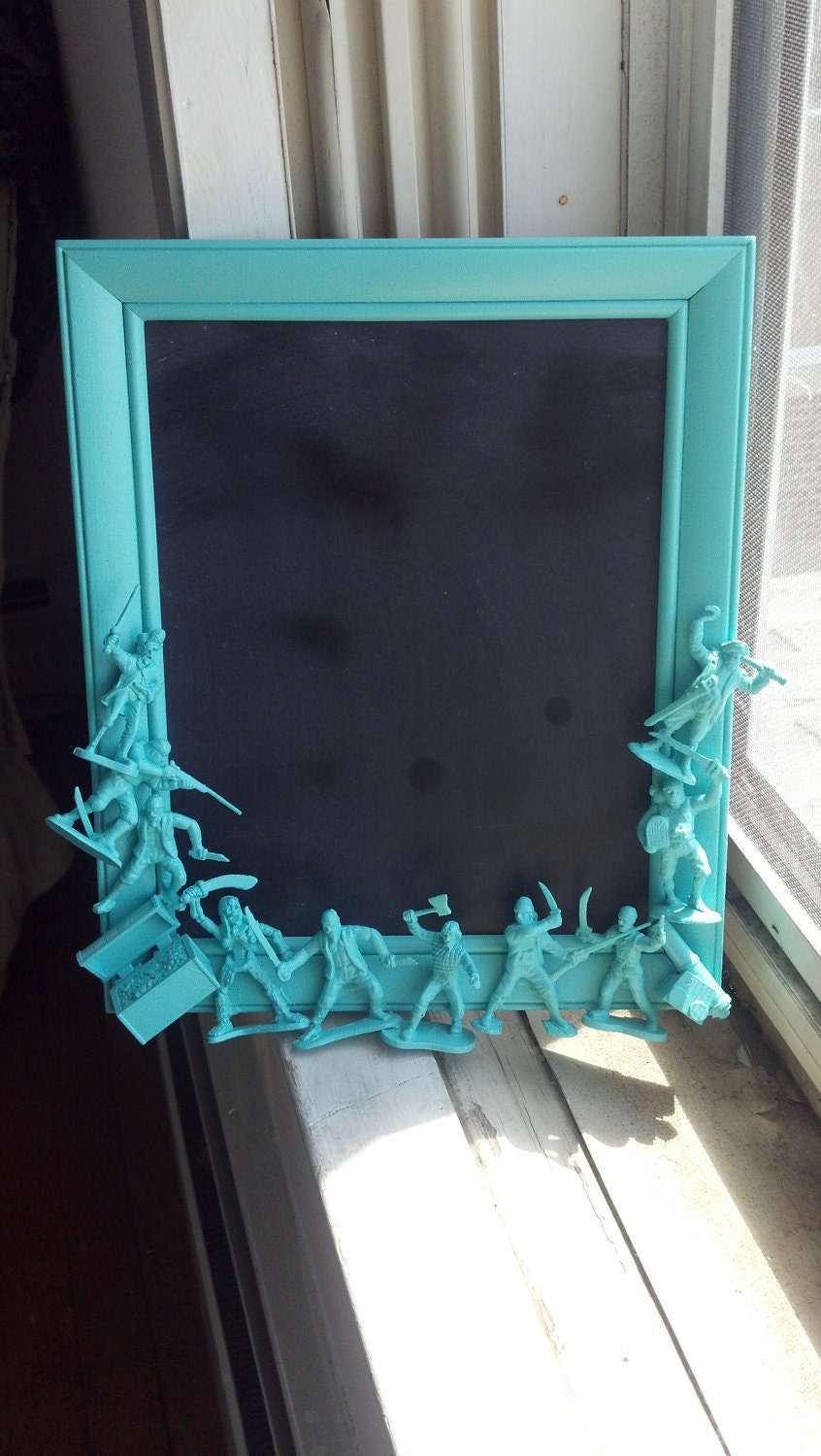 teal pirate chalkboard