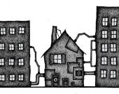 Welcome to the Neighborhood - 10" x 8" Mounted Print