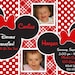 Minnie Mouse or Mickey Mouse Custom Digital Birthday Party Invitation